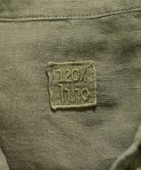 120% lino（１２０パーセントリノ）シャツワンピース カーキ サイズ:40(M位) レディース/2200733732065