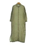 120% lino シャツワンピース