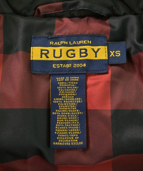 Ralph Lauren Rugby（ラルフローレンラグビー）ダウンジャケット/ダウンベスト 黒 サイズ:XS レディース/2200630204030