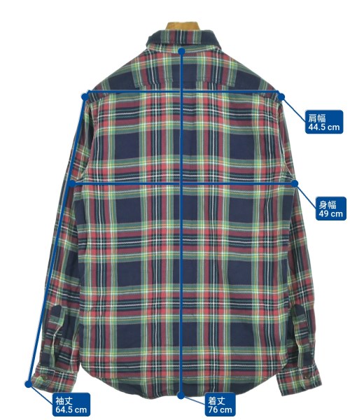 Ralph Lauren Rugby（ラルフローレンラグビー）カジュアルシャツ 紺 サイズ:S メンズ/2200647062012