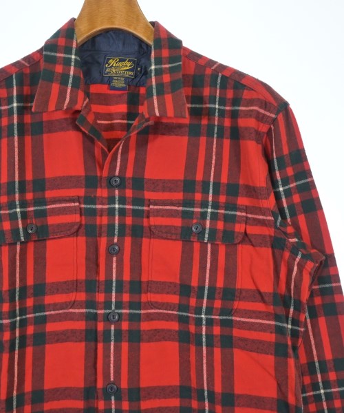 Ralph Lauren Rugby（ラルフローレンラグビー）カジュアルシャツ 赤 サイズ:M メンズ/2200702446122