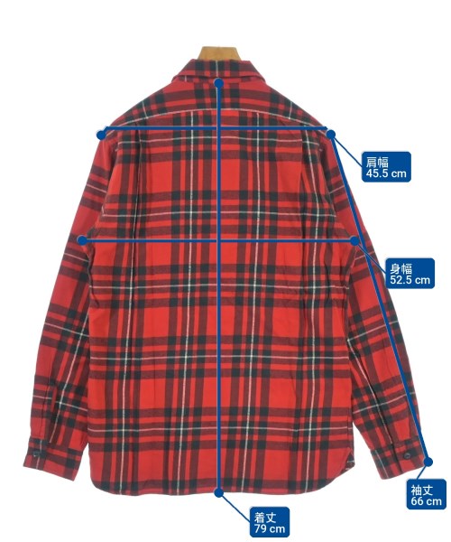 Ralph Lauren Rugby（ラルフローレンラグビー）カジュアルシャツ 赤 サイズ:M メンズ/2200702446122