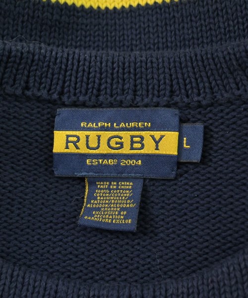 Ralph Lauren Rugby（ラルフローレンラグビー）ニット・セーター 紺 サイズ:L メンズ/2200726166013