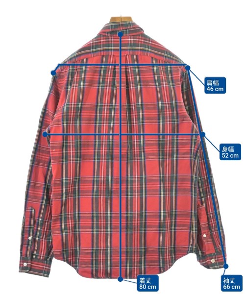 Ralph Lauren Rugby（ラルフローレンラグビー）カジュアルシャツ 赤 サイズ:M メンズ/2200679141044