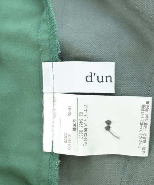 d'un a dix（アナディス）その他 緑 サイズ:36(S位) レディース/2200626539016