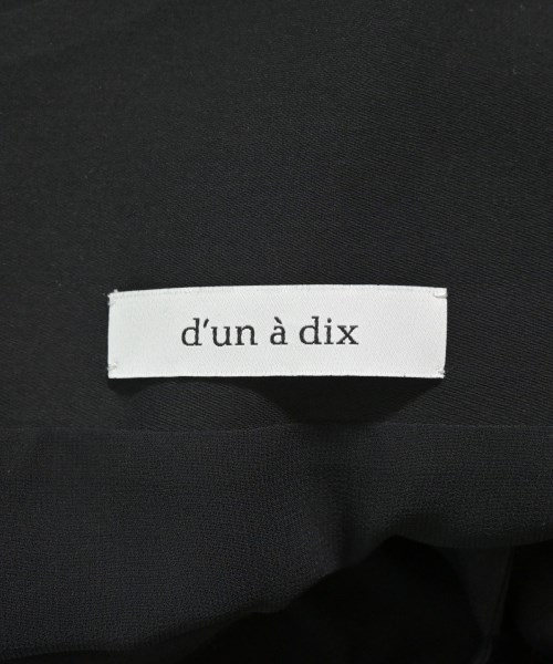 d'un a dix（アナディス）ワンピース 黒 サイズ:F レディース/2200623829158