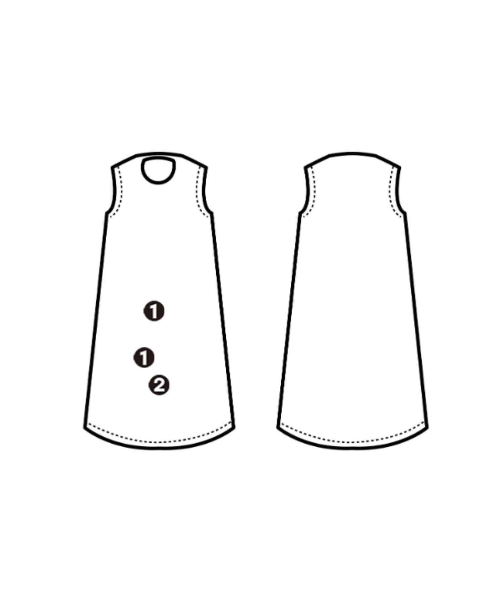 d'un a dix（アナディス）ワンピース 茶 サイズ:38(M位) レディース/2200628161062