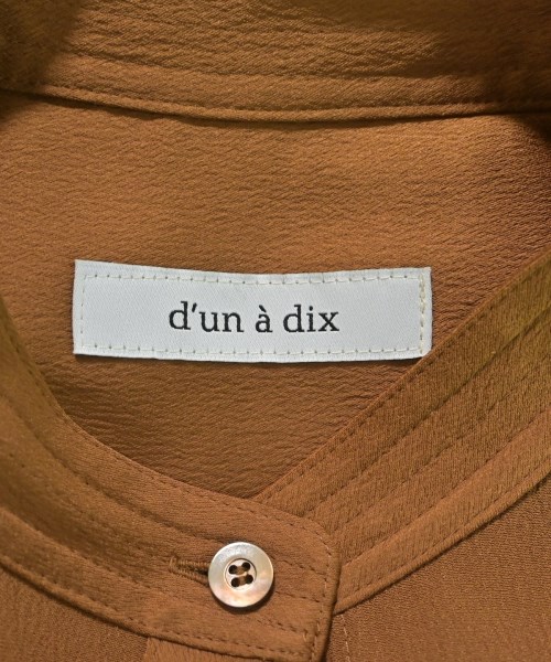 d'un a dix（アナディス）ワンピース 茶 サイズ:38(M位) レディース/2200628161062