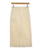 d'un a dix（アナディス）ロング・マキシ丈スカート 白 サイズ:36(S位) レディース/2200589552213