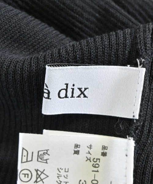 d'un a dix（アナディス）ニット・セーター 黒 サイズ:38(M位) レディース/2200699968072