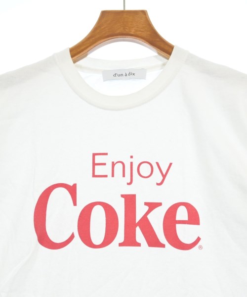 d'un a dix（アナディス）Tシャツ・カットソー 白 サイズ:38(M位) レディース/2200707679778