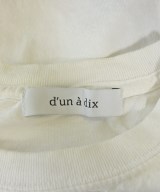 d'un a dix（アナディス）Tシャツ・カットソー 白 サイズ:38(M位) レディース/2200707679778