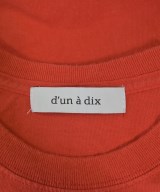 d'un a dix（アナディス）Tシャツ・カットソー 赤 サイズ:38(M位) レディース/2200707679785