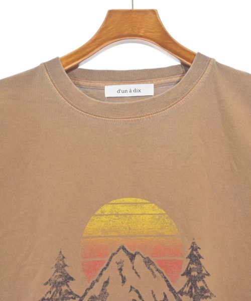 d'un a dix（アナディス）Tシャツ・カットソー 茶 サイズ:38(M位) レディース/2200707679792