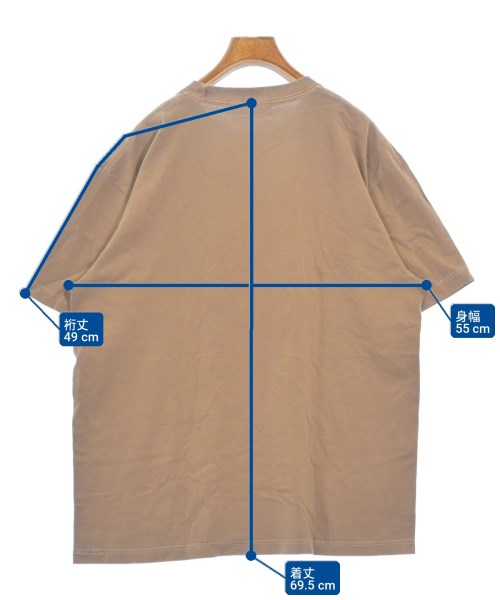 d'un a dix（アナディス）Tシャツ・カットソー 茶 サイズ:38(M位) レディース/2200707679792