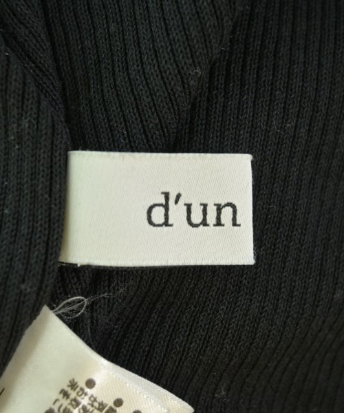 d'un a dix（アナディス）ニット・セーター 黒 サイズ:38(M位) レディース/2200723884392