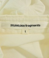 20,000,000 fragments（トゥエンティミリオンフラグメンツ）カジュアルシャツ 白 サイズ:1(S位) レディース/2200689124044
