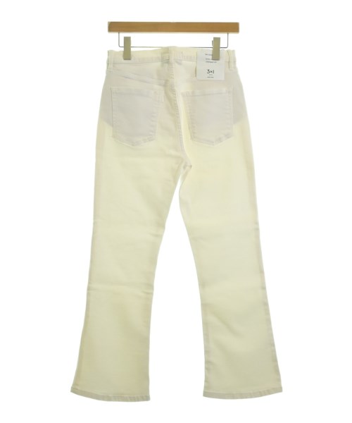 3x1 Made Here（メードヒア）チノパン 白 サイズ:28(L位) レディース/2200637889063