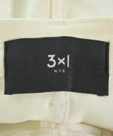 3x1 Made Here（メードヒア）チノパン 白 サイズ:28(L位) レディース/2200637889063