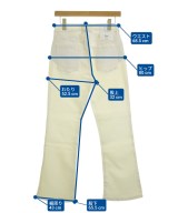 3x1 Made Here（メードヒア）チノパン 白 サイズ:28(L位) レディース/2200637889063