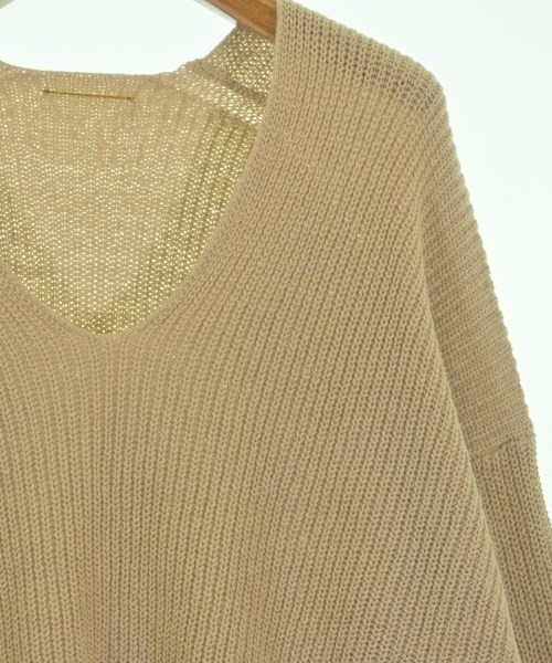 L'Appartement DEUXIEME CLASSE（アパルトモンドゥーズィエムクラス）ニット・セーター ベージュ サイズ:F レディース/2200615970097