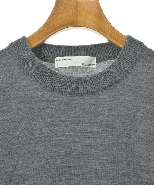 L'Appartement DEUXIEME CLASSE（アパルトモンドゥーズィエムクラス）ニット・セーター グレー サイズ:F レディース/2200663084142