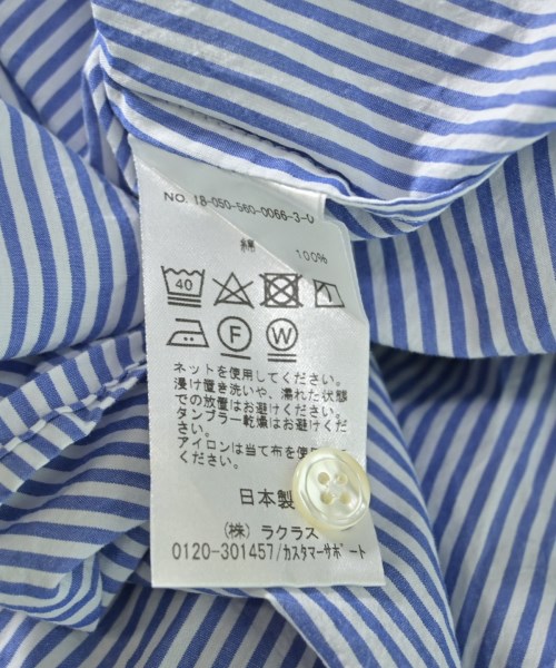 L'Appartement DEUXIEME CLASSE（アパルトモンドゥーズィエムクラス）カジュアルシャツ 青 サイズ:F レディース/2200695706166