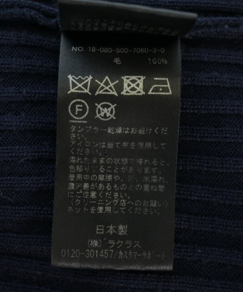 L'Appartement DEUXIEME CLASSE（アパルトモンドゥーズィエムクラス）ニット・セーター 紺 サイズ:-(M位) レディース/2200654749043