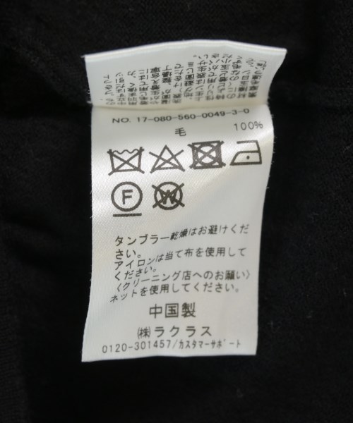 L'Appartement DEUXIEME CLASSE（アパルトモンドゥーズィエムクラス）ニット・セーター 黒 サイズ:-(M位) レディース/2200707821023