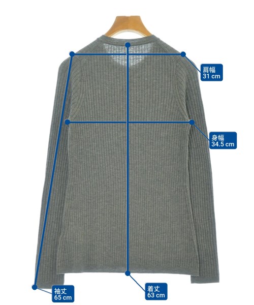 L'Appartement DEUXIEME CLASSE（アパルトモンドゥーズィエムクラス）カーディガン グレー サイズ:-(M位) レディース/2200643191051