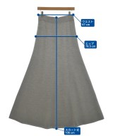 L'Appartement DEUXIEME CLASSE（アパルトモンドゥーズィエムクラス）ロング・マキシ丈スカート グレー サイズ:38(M位) レディース/2200651407021