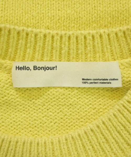 L'Appartement DEUXIEME CLASSE（アパルトモンドゥーズィエムクラス）ニット・セーター 黄 サイズ:F レディース/2200640067038