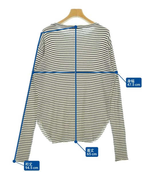 L'Appartement DEUXIEME CLASSE（アパルトモンドゥーズィエムクラス）Tシャツ・カットソー 白 サイズ:F レディース/2200683856101