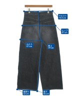 L'Appartement DEUXIEME CLASSE（アパルトモンドゥーズィエムクラス）デニムパンツ 黒 サイズ:36(S位) レディース/2200684913032