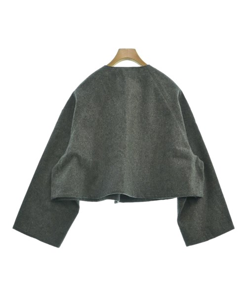 Shinzone（シンゾーン）ノーカラージャケット グレー サイズ:34(XS位) レディース/2200641253010