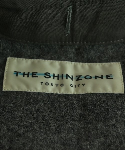 Shinzone（シンゾーン）ノーカラージャケット グレー サイズ:34(XS位) レディース/2200641253010