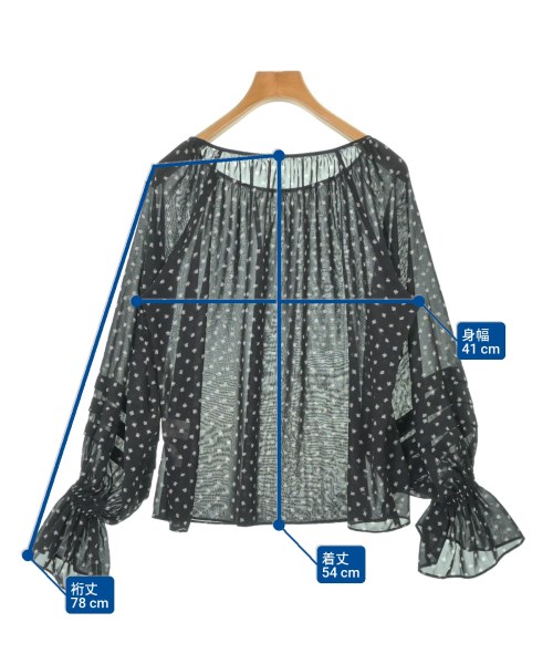 THE SHINZONE（ザシンゾーン）ブラウス 黒 サイズ:F レディース/2200626692056