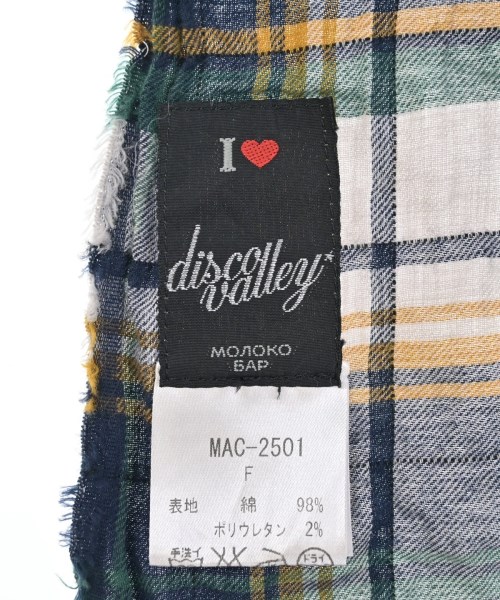 disco valley（ディスコバレー）マフラー 紺 サイズ:F レディース/2200609664063