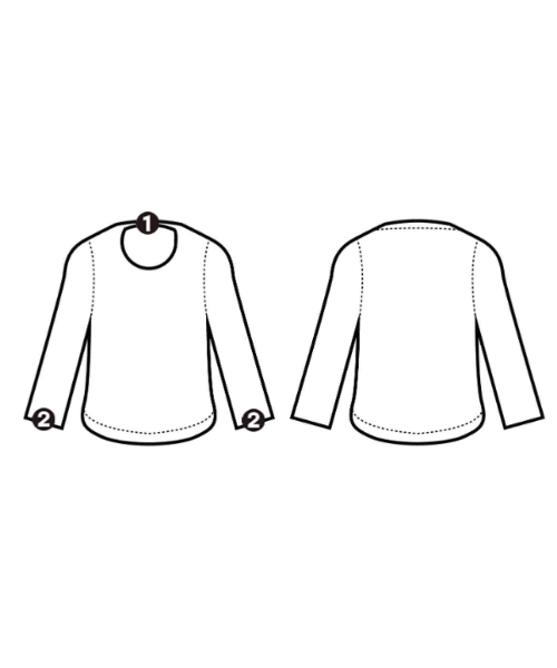 RITA JEANS TOKYO（リタジーンズトーキョー）Tシャツ・カットソー 黒 サイズ:-(M位) レディース/2200618299027