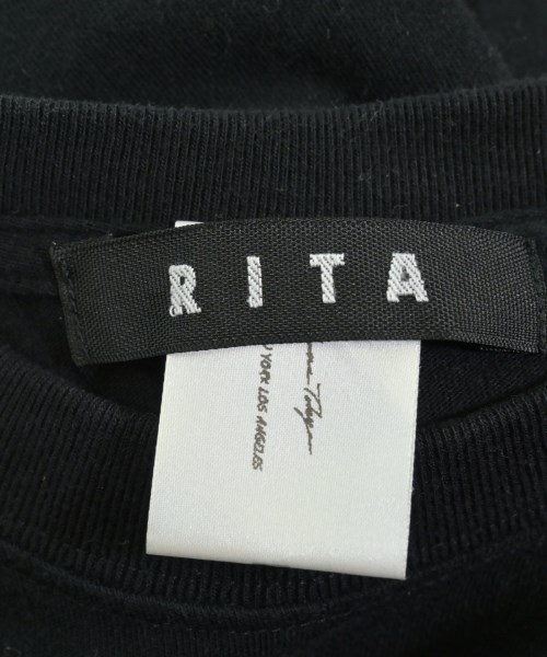 RITA JEANS TOKYO（リタジーンズトーキョー）Tシャツ・カットソー 黒 サイズ:-(M位) レディース/2200618299027