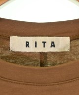 RITA JEANS TOKYO（リタジーンズトーキョー）Tシャツ・カットソー 茶 サイズ:-(S位) レディース/2200696577093