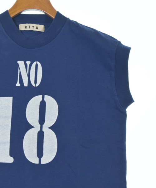 RITA JEANS TOKYO（リタジーンズトーキョー）Tシャツ・カットソー 青 サイズ:-(XL位) レディース/2200640620097