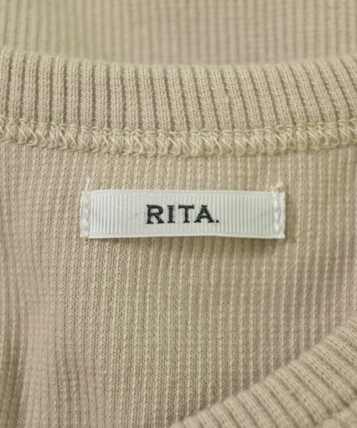 RITA JEANS TOKYO（リタジーンズトーキョー）タンクトップ ベージュ サイズ:-(XS位) レディース/2200705433044
