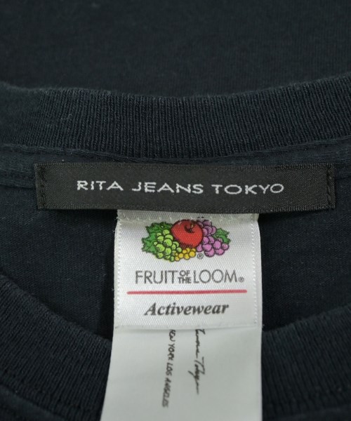 RITA JEANS TOKYO（リタジーンズトーキョー）Tシャツ・カットソー 黒 サイズ:-(XS位) レディース/2200665112041
