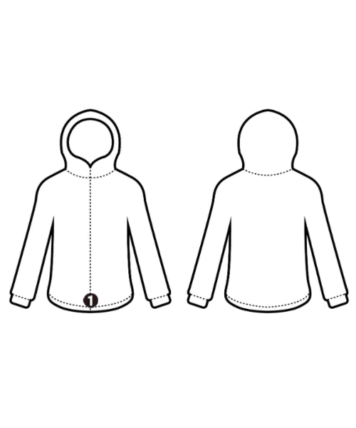 RITA JEANS TOKYO（リタジーンズトーキョー）パーカー ベージュ サイズ:F レディース/2200669019025