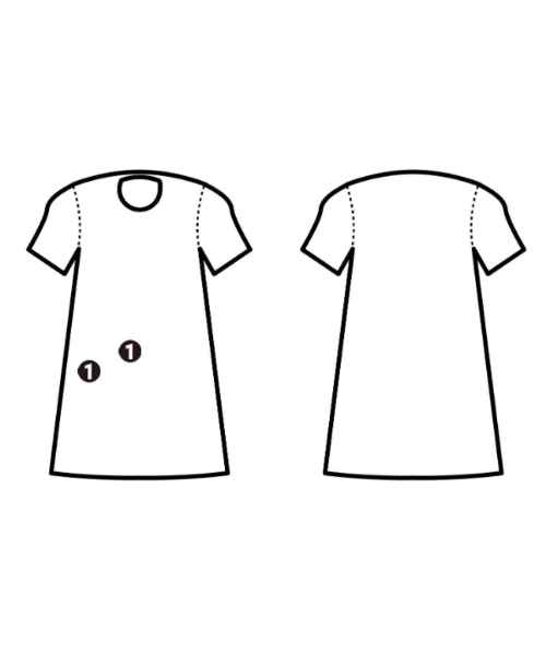 tsumori chisato SLEEP（ツモリチサトスリープ）ワンピース グレー サイズ:L レディース/2200663508020