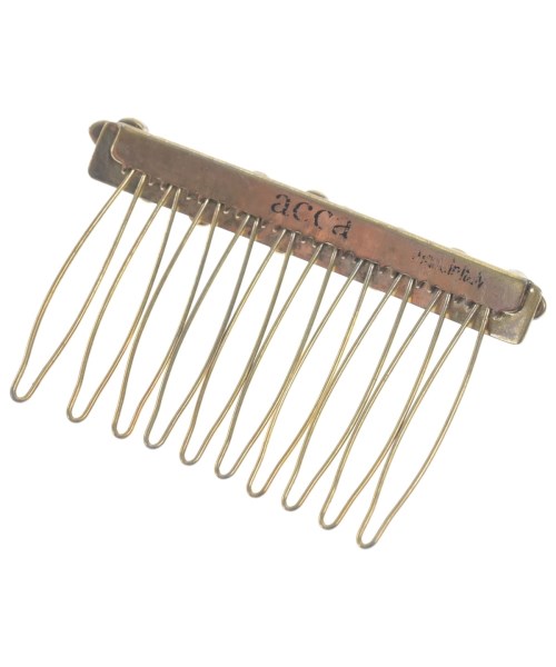 acca（アッカ）ヘアアクセサリー ゴールド サイズ:- レディース/2200626292027