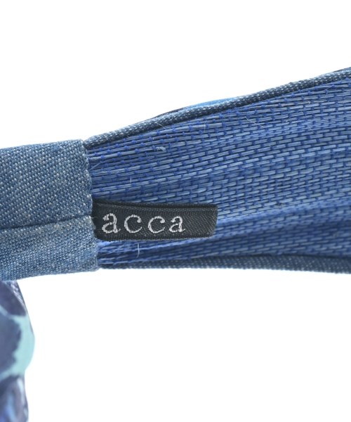 acca（アッカ）ヘアアクセサリー 青 サイズ:- レディース/2200611691057