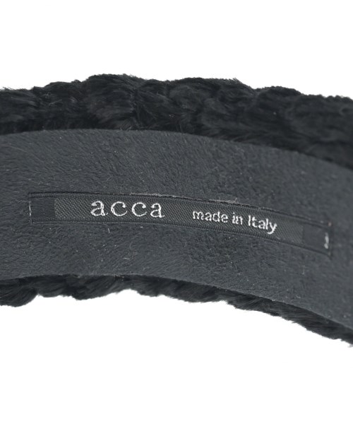 acca（アッカ）ヘアアクセサリー 黒 サイズ:- レディース/2200679473084