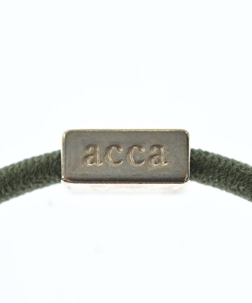 acca（アッカ）ヘアアクセサリー カーキ サイズ:- レディース/2200709511144